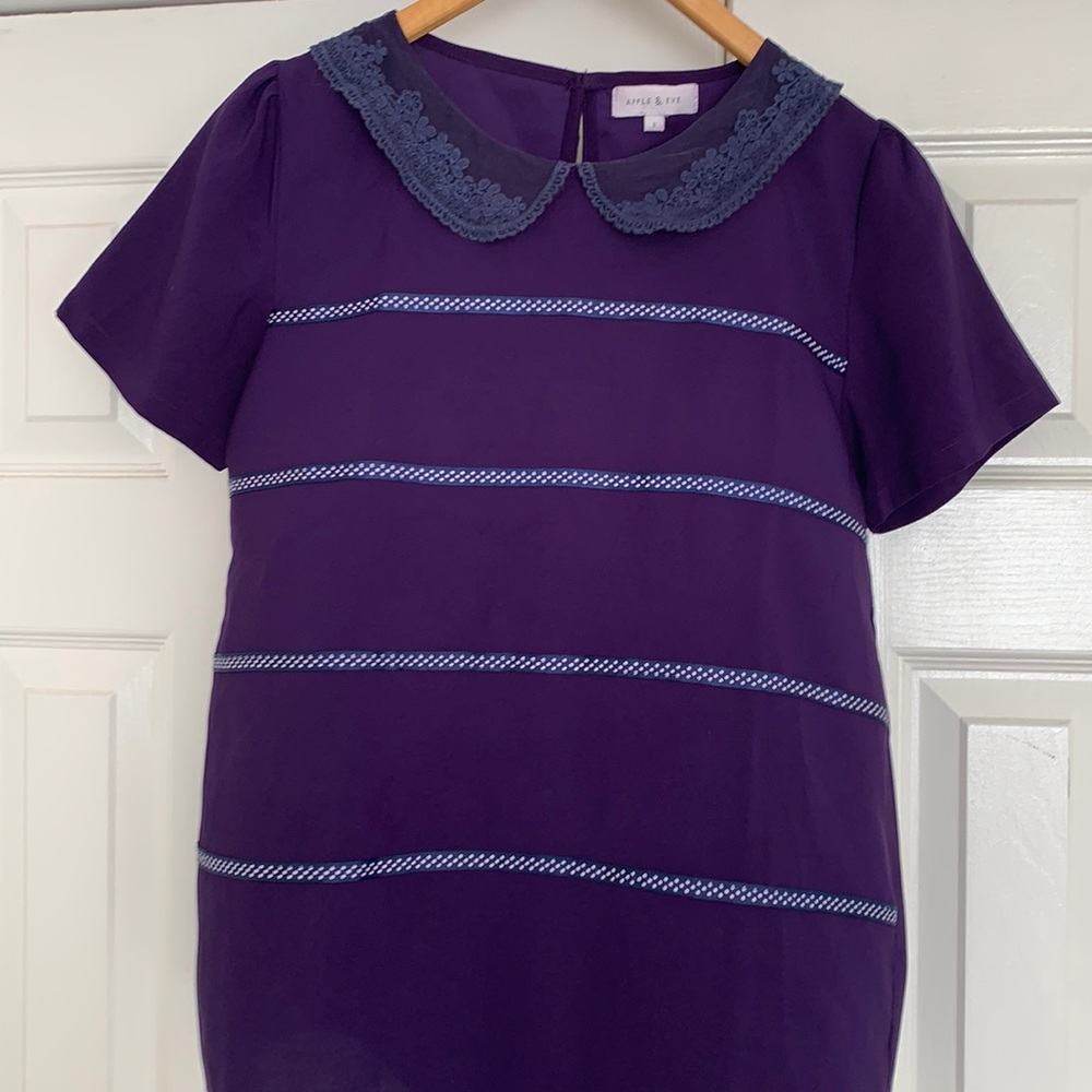 Apple & Eve purple blouse